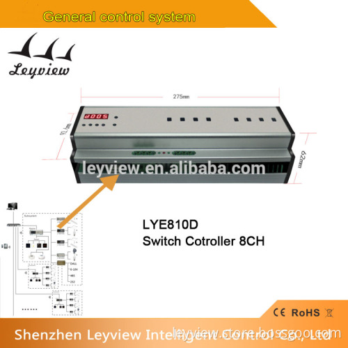High quality and huge capacity dmx 512 8CH 20A light controller